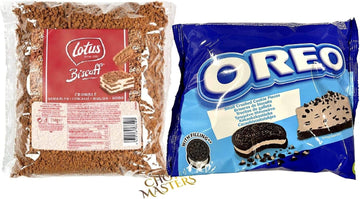 Cookie Crumble Bundle and Lotus Biscoff 750g & Oreo Vanilla 400g