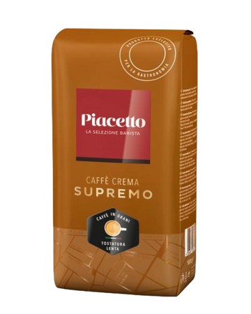 Piacetto Cafe Crema Supremo Whole Coffee Beans 1kg