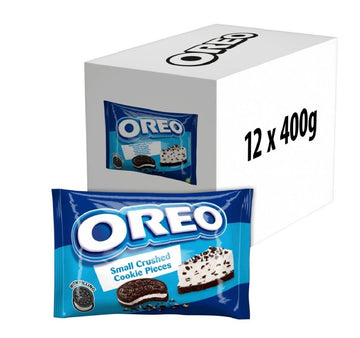 Oreo Crumbs crushed cookie with vanilla flavour filling 12 Packs of 400gr