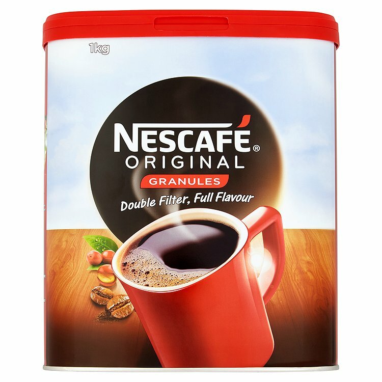 Nescafé Original Instant Coffee Granules, 1kg -Tracked service-