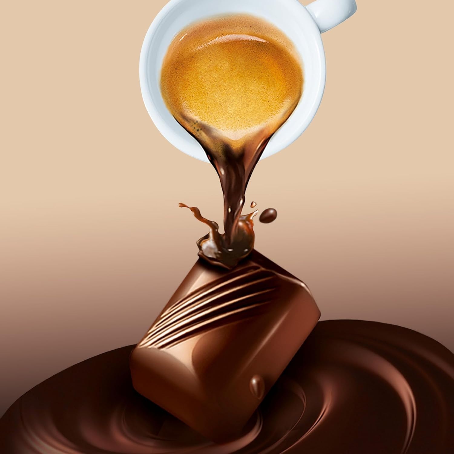 Pocket Coffee Espresso – 3 packs of 18 Chocolates (3 x 225g) – with caffeine