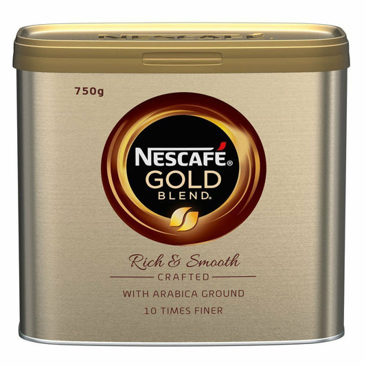 Nescafé Gold Blend Instant Coffee Granules, 750g -Tracked service-