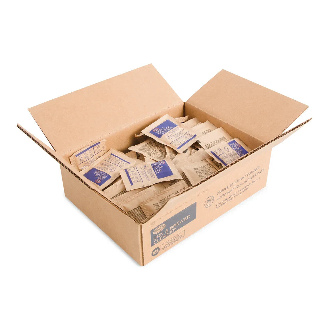 URNEX Coffee URN & Brewer Cleaner 11 - 100 sachets x 28g each cleaning powder