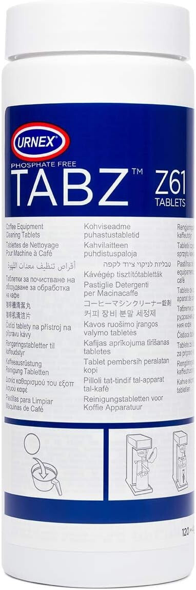 URNEX TABZ URN AND COFFEE BREWER CLEANING TABLET - PACK OF 120 TABLETS