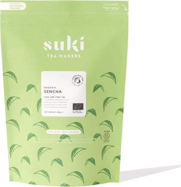 Suki Organic Sencha Loose Leaf Green Tea 400g
