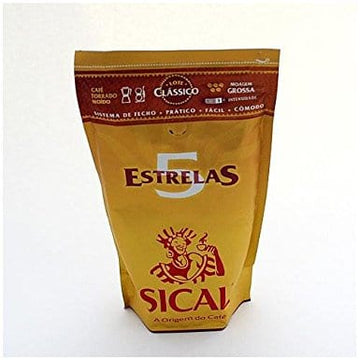 Sical Portuguese coars ground Ground Coffee Cafe 5 Estrelas 2x 250gr moagem grossa