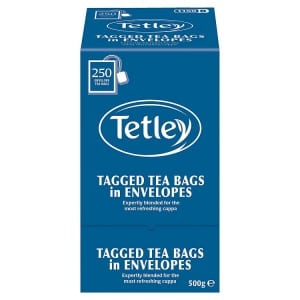Tetley one cup tea bags