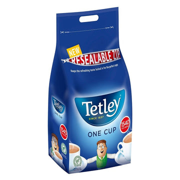 Tetley one cup tea bags